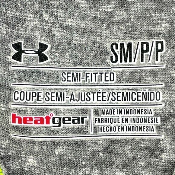 UNDER ARMOUR Racerback Tank - Light Heather Gray - Picture 4 of 7